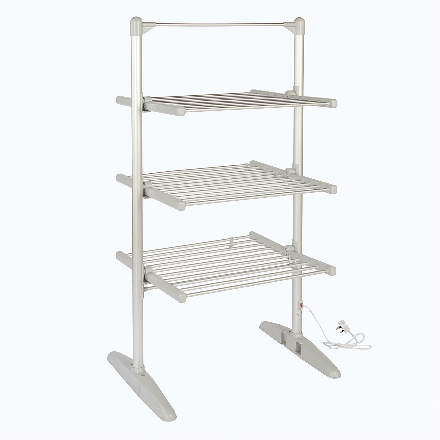 3-Tier Heated AirerQuick And Efficient Drying With 17M Drying SpaceMains Powered from B&Q
