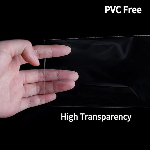 Vista 3 de Uncle Paul 100 piezas de billetes de dólar con caja de almacenamiento, fundas de papel transparente para dinero y fundas de colección de dinero