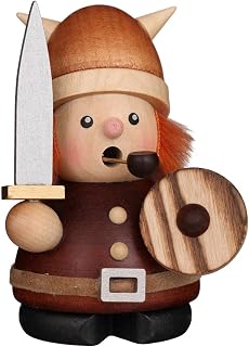 German Incense Smoker Wikinger natural - 9,5cm / 4 inch - Christian Ulbricht