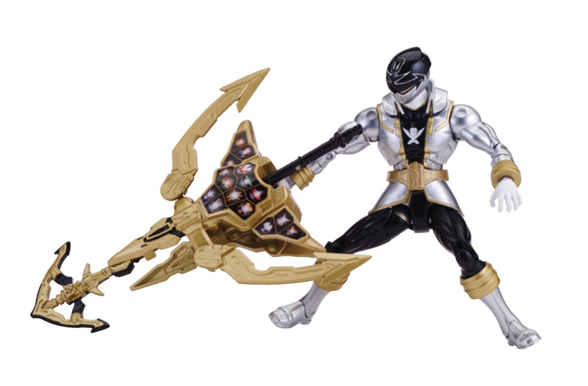Power Rangers Super Megaforce - Armoured Super Mega Silver Ranger