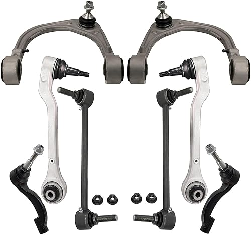 Miniatura 162 de Detroit Axle - Kit de suspensión delantera de 8 piezas para Toyota Sienna 2004-2010, brazos de control inferiores con rótulas interiores exteriores
