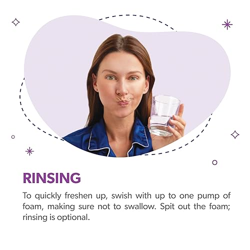 Miniatura 6 de EverSmile OrthoFoam Limpiador para aparatos ortopédicos  Tamaño para viaje  Espuma cepillable blanquea los dientes, elimina bacterias, combate la