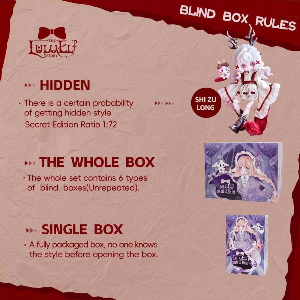 Monogatari Series Action Figure Blind Box Model Cute 20CM Doll Collectibles Mystery Box Toys (Single Box)
