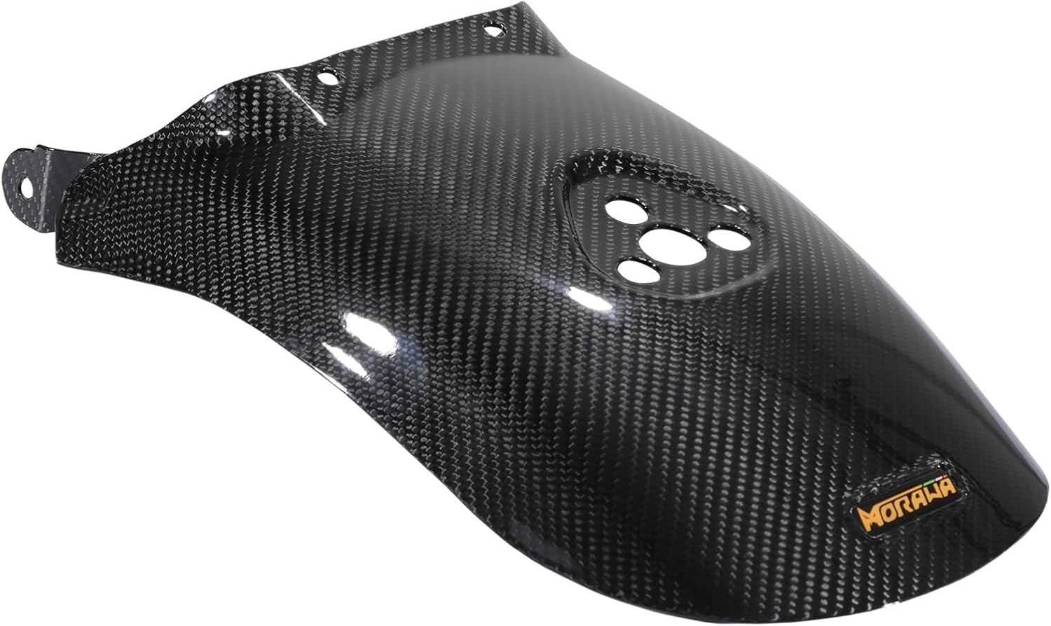 Carbon Fiber Rear Tire Fender Mudguard Mud Guard Fairing Compatible with Hon.da Monkey 125 Monkey125 Z125 2018-2026 (Twill Weave Gloss)
