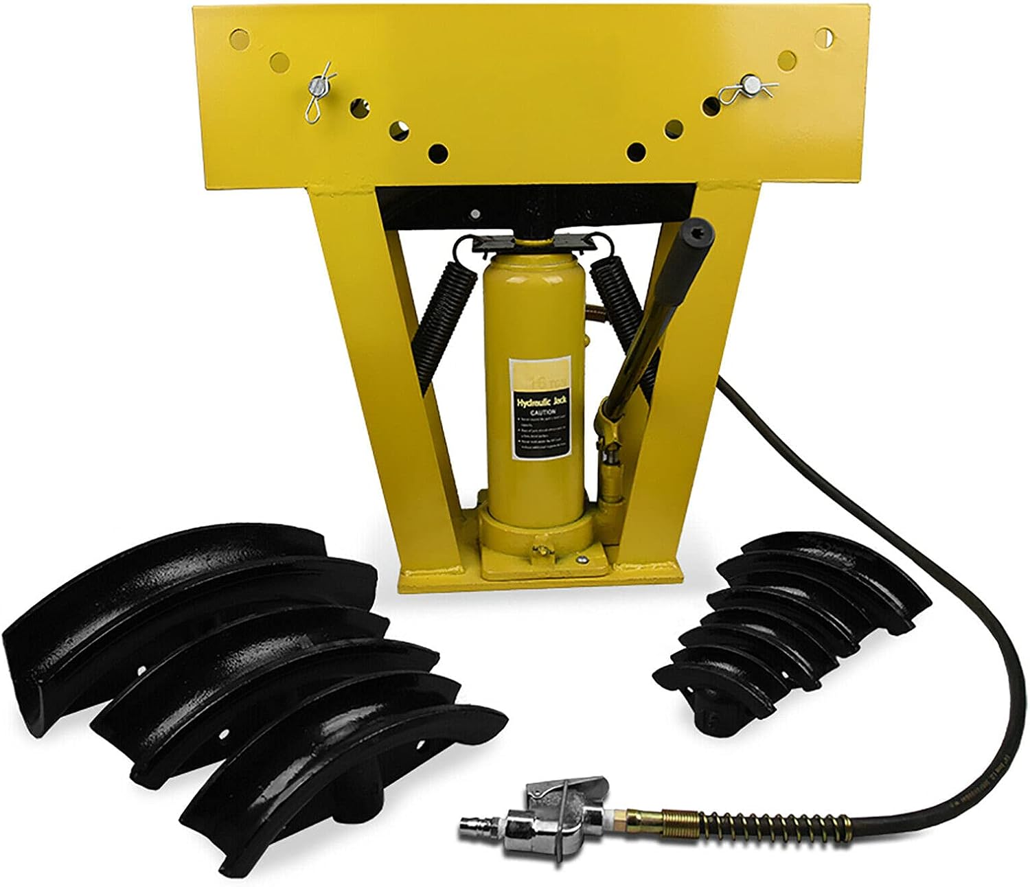 16 ton Air/Pneumatic Hydraulic Ram Pipe Tube Bending Machine Bender