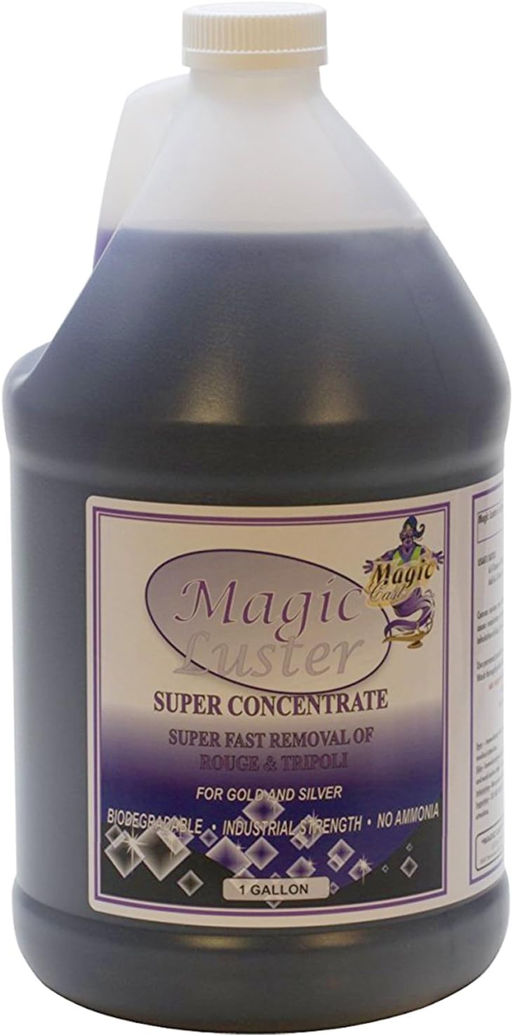 1 Gallon Magic Luster Jewelry Gold Silver Rouge & Tripoli