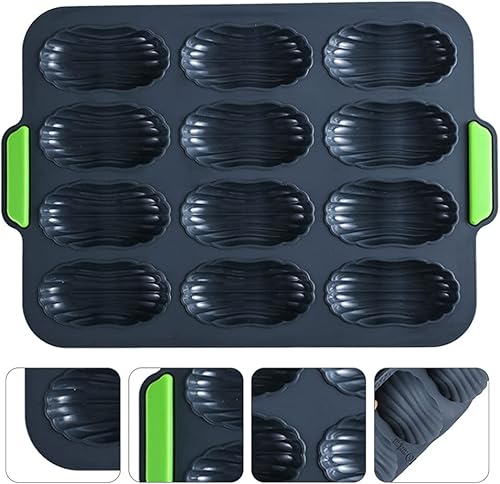 Miniatura 5 de Bandejas de panadería antiadherentes de silicona Eclair, molde antiadherente, molde para pan de hoja, molde para tostadas, molde para brownie,