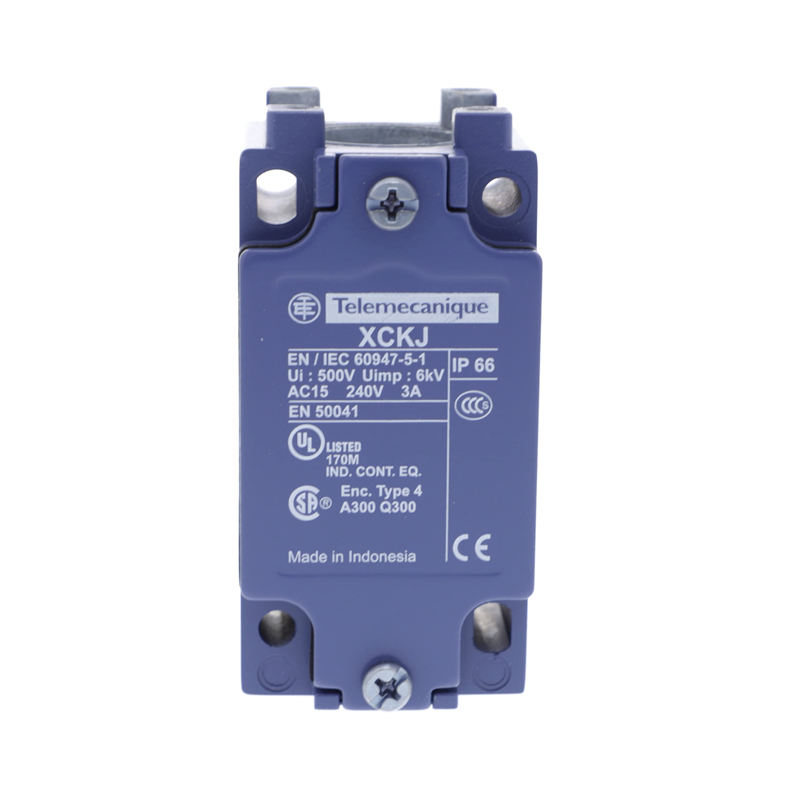 Schneider Electric ZCKJ1 Cuerpo Xckj Nc/Na Rp.Br. Fijo Pg13-40°C