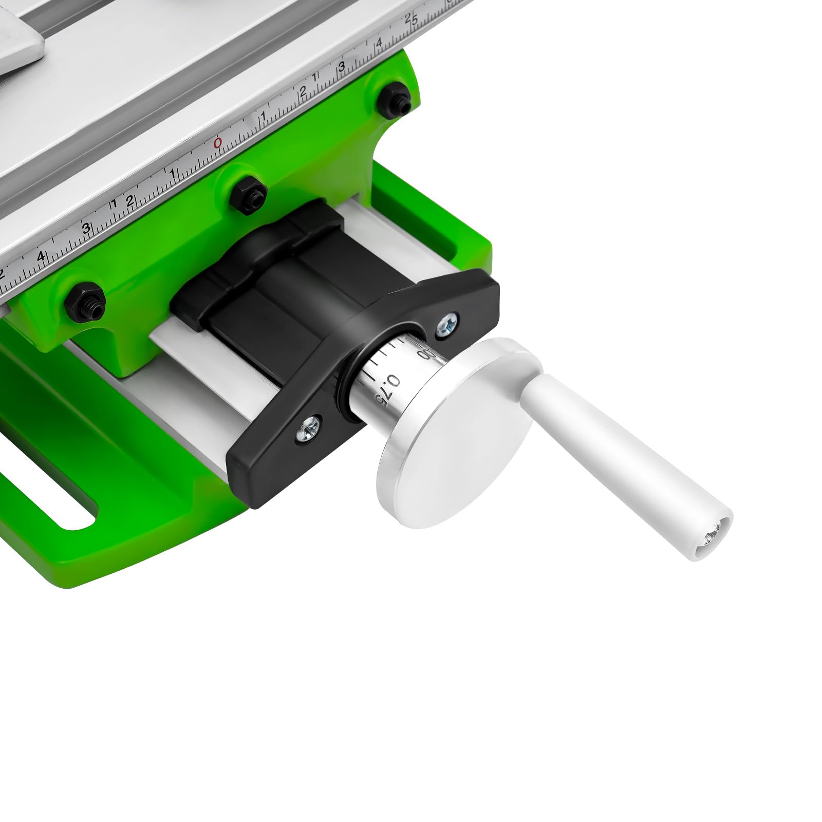 Stół krzyżowy, stół frezarski, stół współrzędny, Double Guide, wielofunkcyjny stół roboczy do stołowego stojaka wiertarskiego Adjustme X-Y, mini stół wiertarski 31 x 9 cm