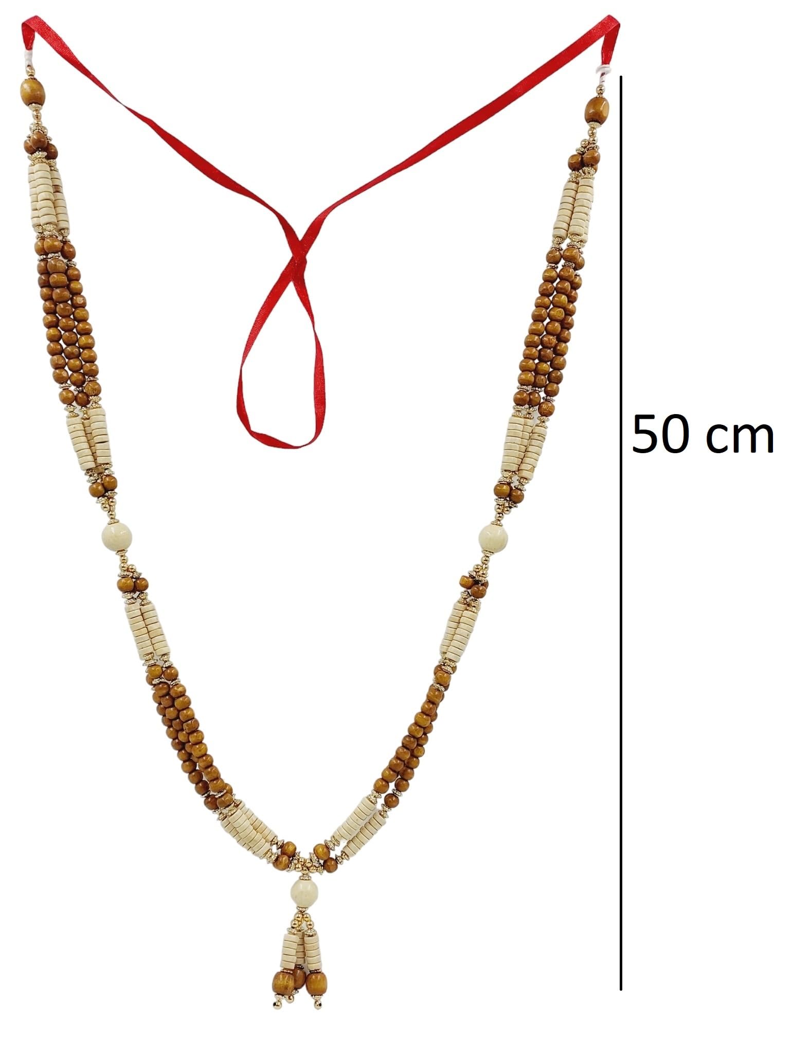 Chandan Mala Garland - Handmade for Gods & Loved Ones -2