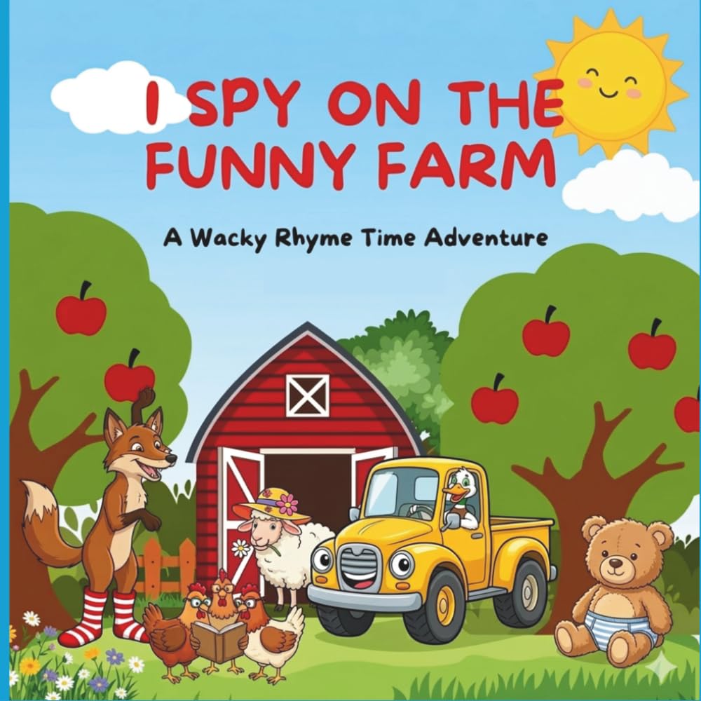 I Spy on the Funny Farm: A Whacky Rhyme Time Adventure Where Every Giggle Helps a Rescued Animal