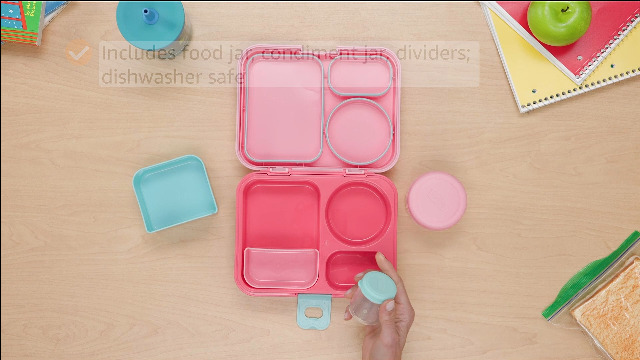 Amazon.com: THERMOS Kids Freestyle 8 Piece Food Storage Kit, Pink