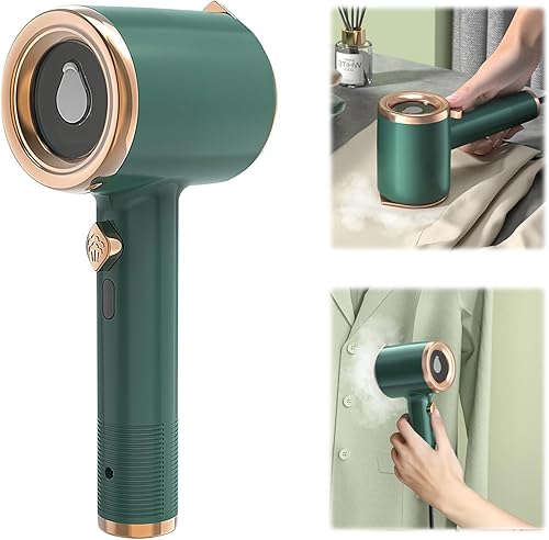 Mini máquina de planchar portátil, mini plancha de vapor de viaje, vaporizador de ropa de mano, precalentamiento rápido, planchado en seco a vapor,