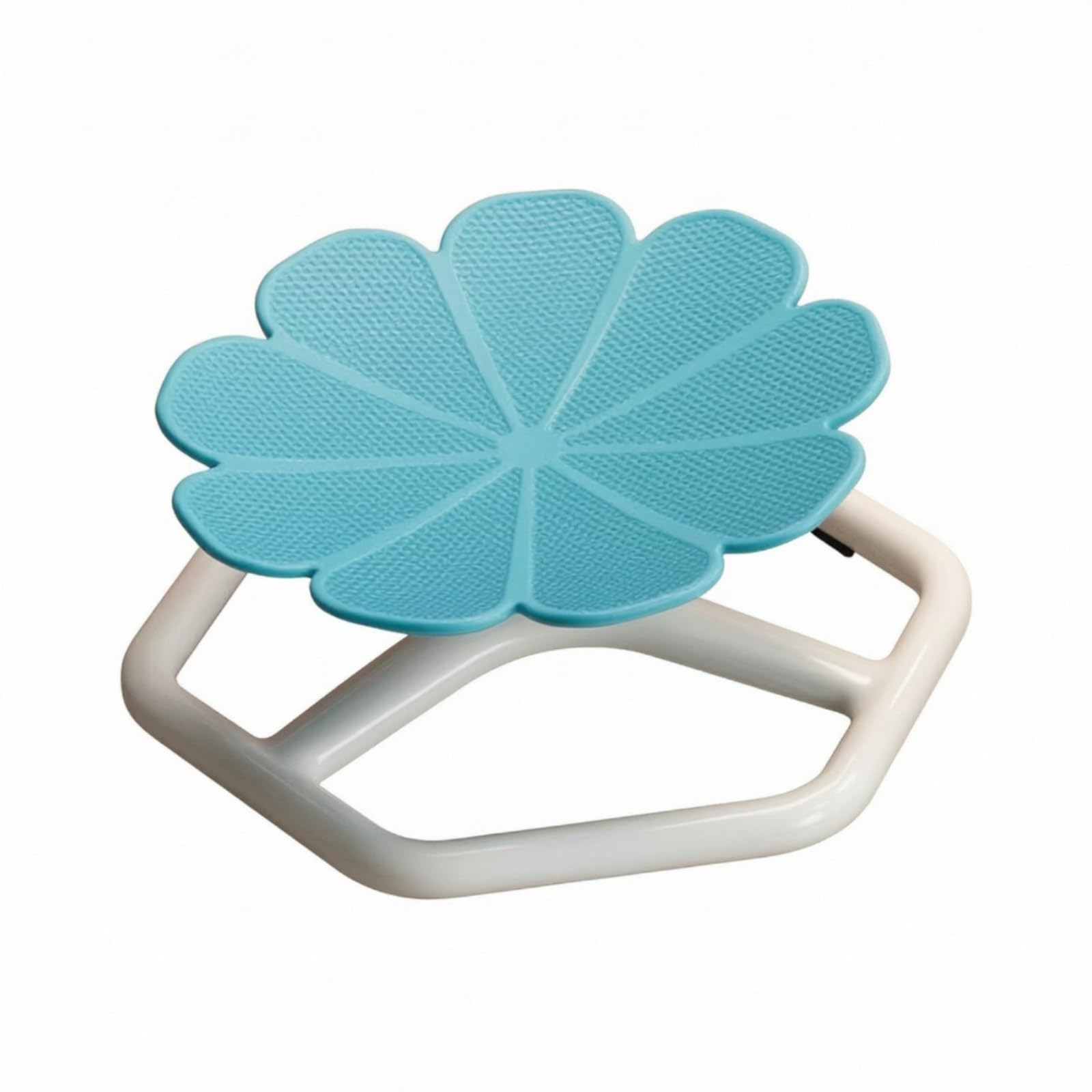 Sedia Sensoriale con Seduta a Fiore Sicura Sedile Girevole Divertente Giocattolo per Scuola Della'infanzia, Blu