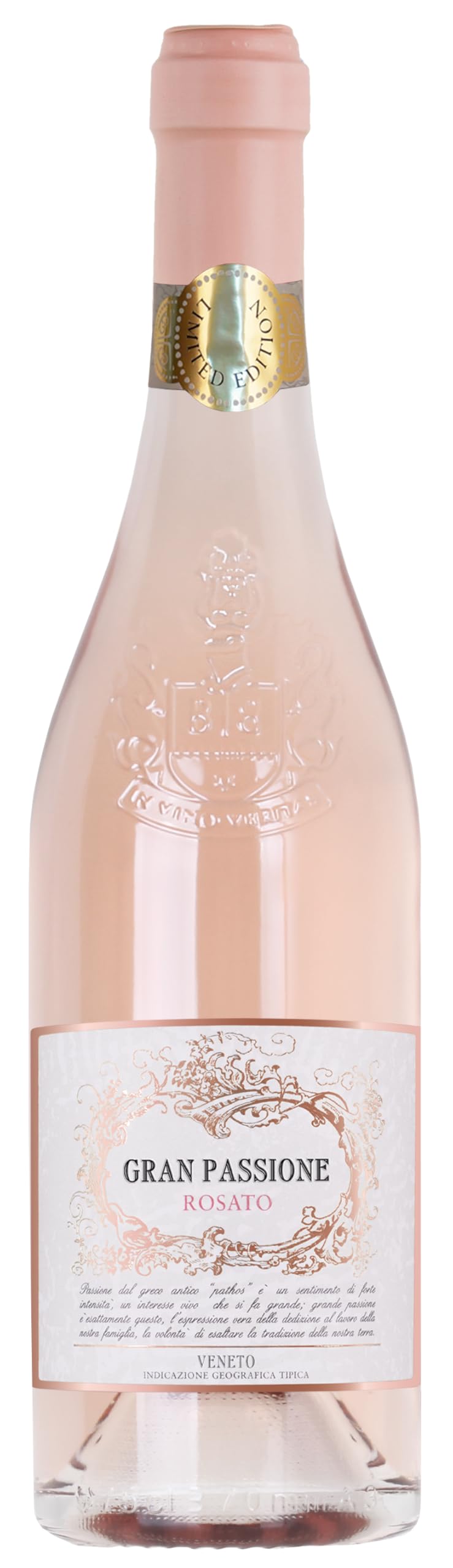 Gran Passione ROSATO VENETO IGT – Rosé Wine from Merlot Grapes – Delicate, Fruity, Floral &…