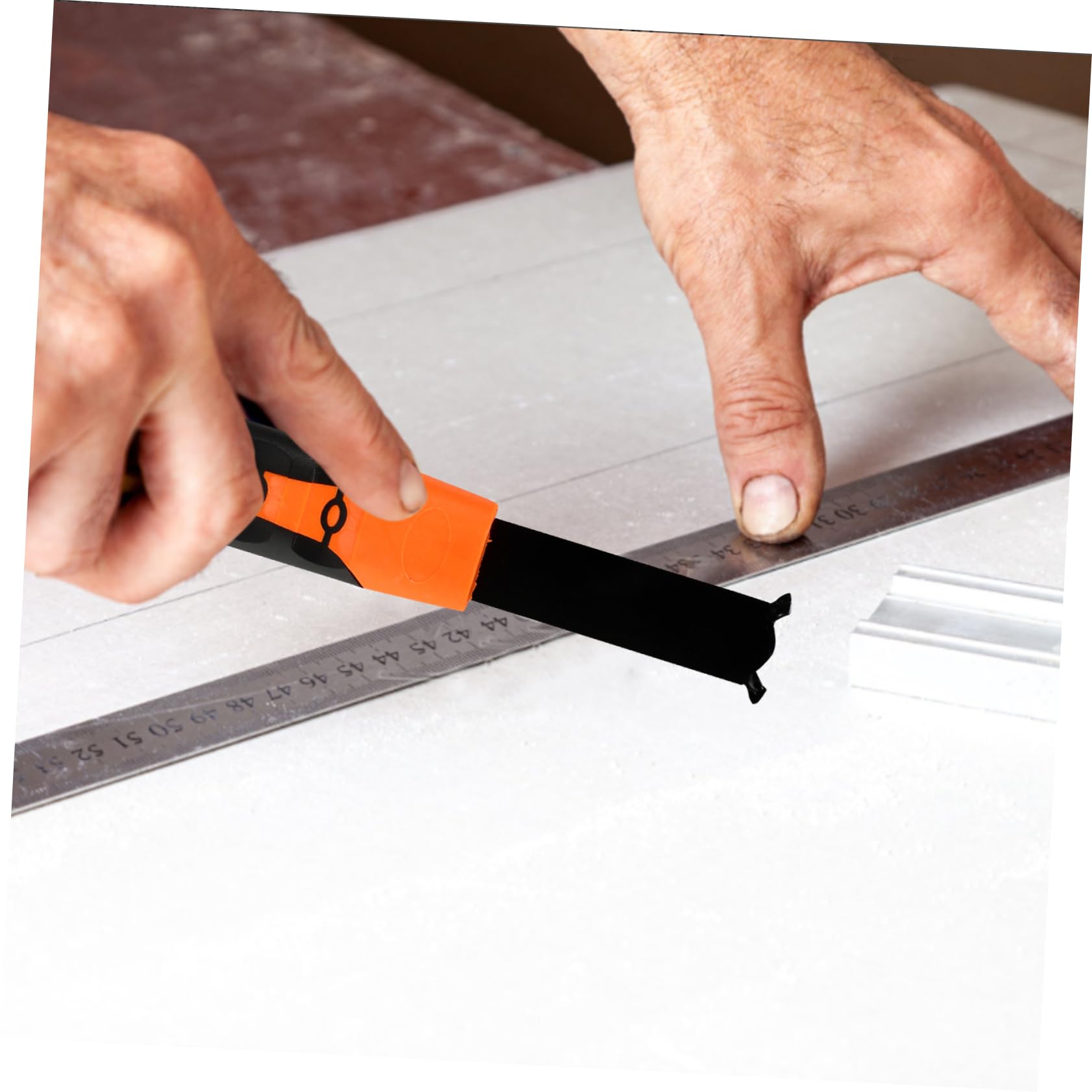 NUOBESTY 3 Pezzi Utensile Manuale per Cutter per Strumento Ristrutturazione Versatile e Resistente per Cartongesso e Soffitti Design Ergonomico e Materiali Alta