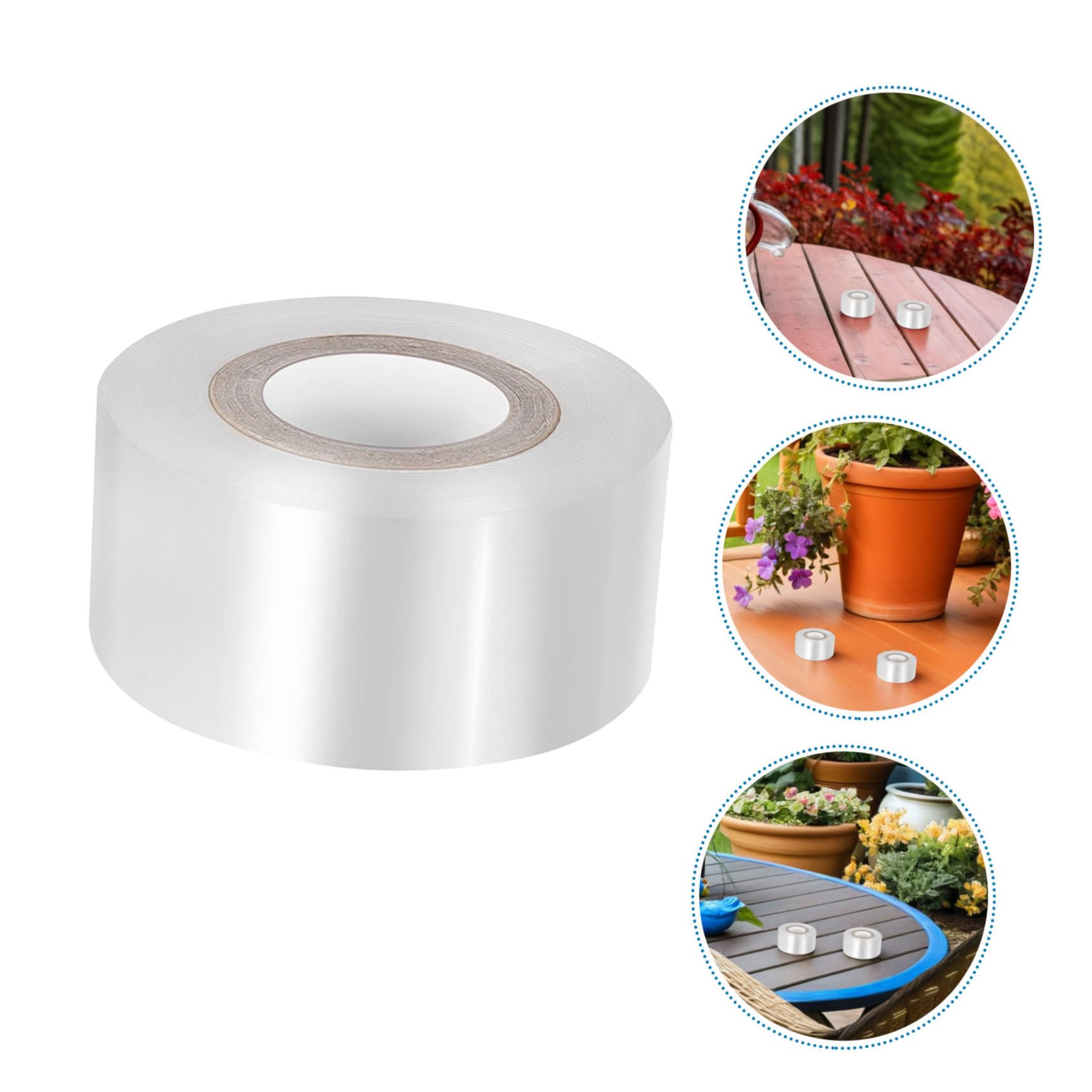 TOYANDONA 10rollen Transparentes Veredelungsband Pflanzenversiegelungsband Für Obstbäume Und Gartenwerkzeuge Zum Veredeln Von Blumen Gemüse Und Baumzweigen Dehnbares Pflanzenband Für