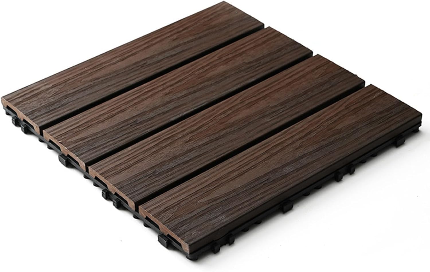 Dalles de terrasse au bord de la piscine pour aménager un jardin design en rosewood