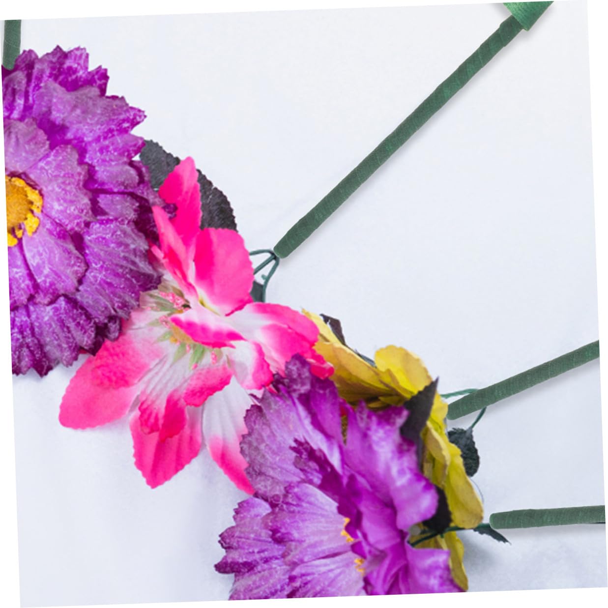 12 Rolls Floral Tape for Flower Stems, Self Adhesive Crepe Paper Wrap