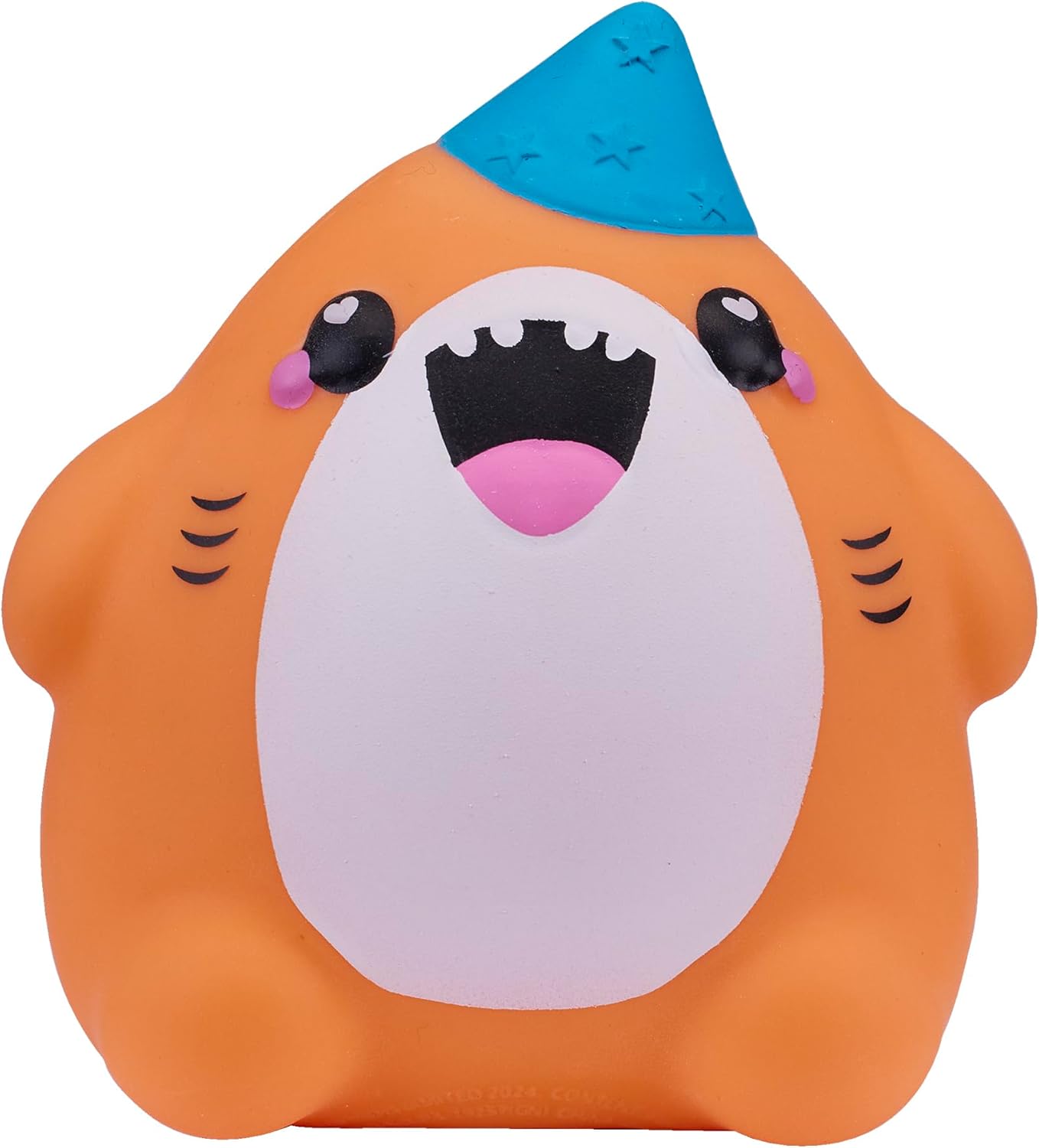 Cutezees Sandi, Orange Shark, Collectable Characters, Supersoft, Cuddly and Squishy!