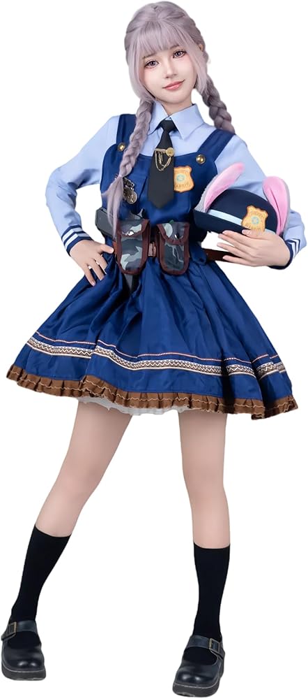 ズートピア　ジュディ　コスプレ衣装一式 ズートピア Zootopia ジュディ コスプレ衣装 警察官 警服 ウサギ