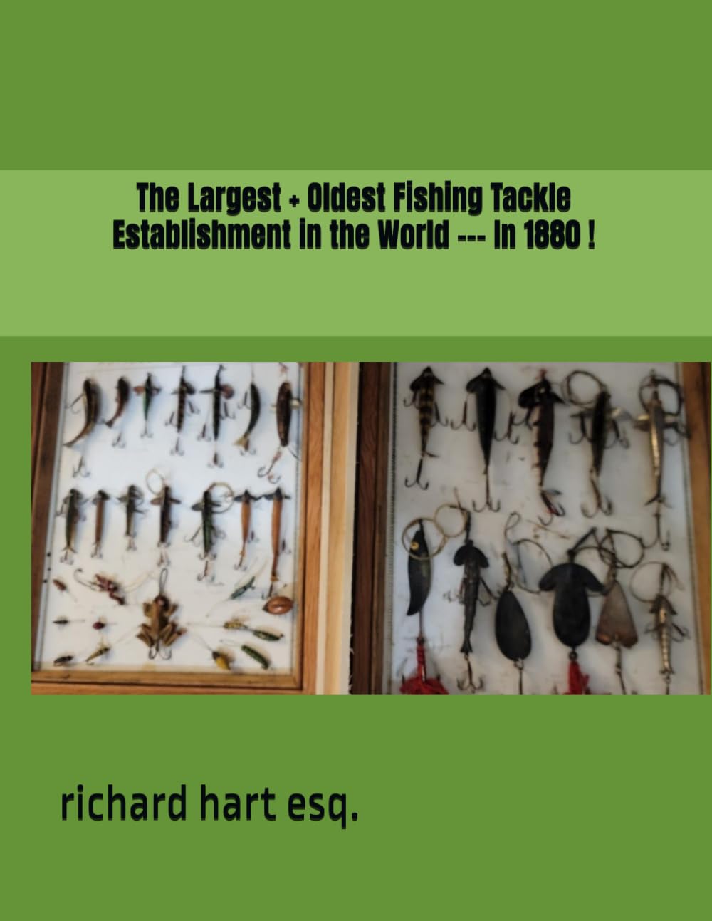 The Largest + Oldest Fishing Tackle Establishment in the World --- In 1880 ! (Antique Fishing Tackle)