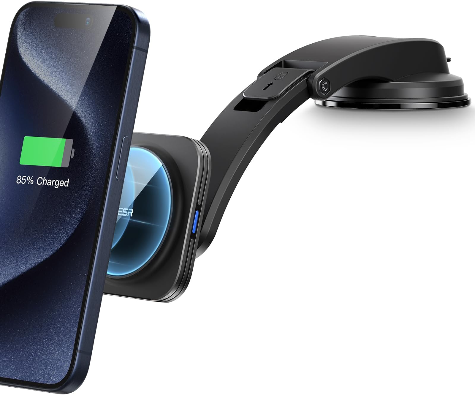 LISEN for Magsafe Car Mount Charger Wireless 15W Car