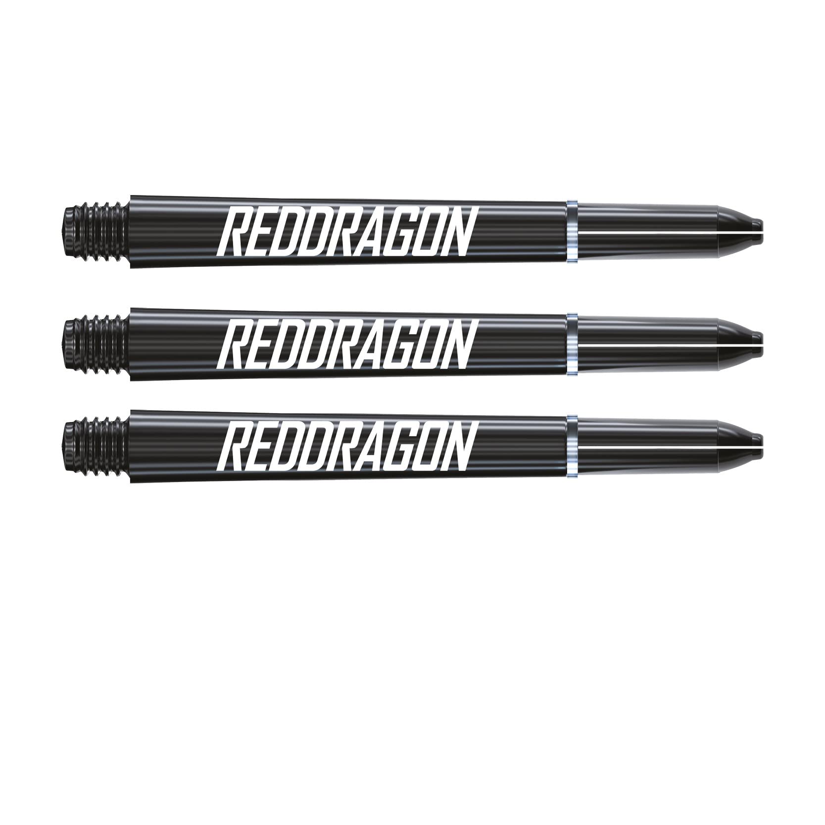 RED DRAGON Pegasus Freccette Soft Tungsteno con Alette Freccetta Nero Nero, Gambi Freccette Nero