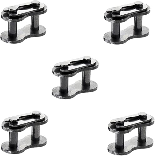 5 unidades de 428 unidades de conector maestro de reparación de cadena de transmisión compatible con 50cc 70cc 90cc 110cc 125cc ATV Quad Scooter