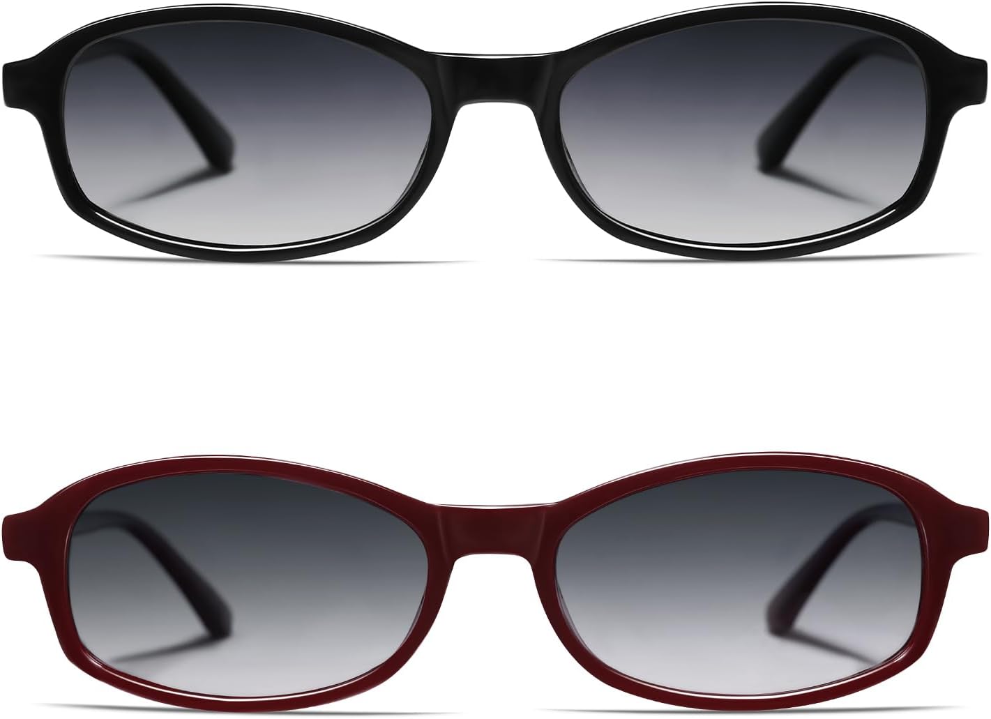 VANLINKER Retro Polarized Rectangle Sunglasses Womens Trendy 90s Small Square Sunnies Vintage Narrow Thin Frame VL9855