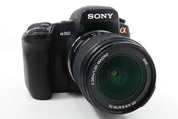Sony DSLR-A350 + DT 18-70mm - digital cameras: Amazon.de