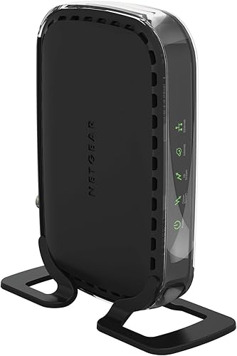 NETGEAR - Módem de cable compatible con todos los proveedores de cables, incluyendo Xfinity by Comcast, Negro