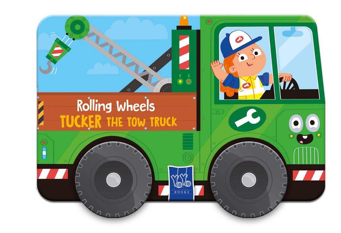 Tucker the Tow Truck Rolling Wheels (Board book)