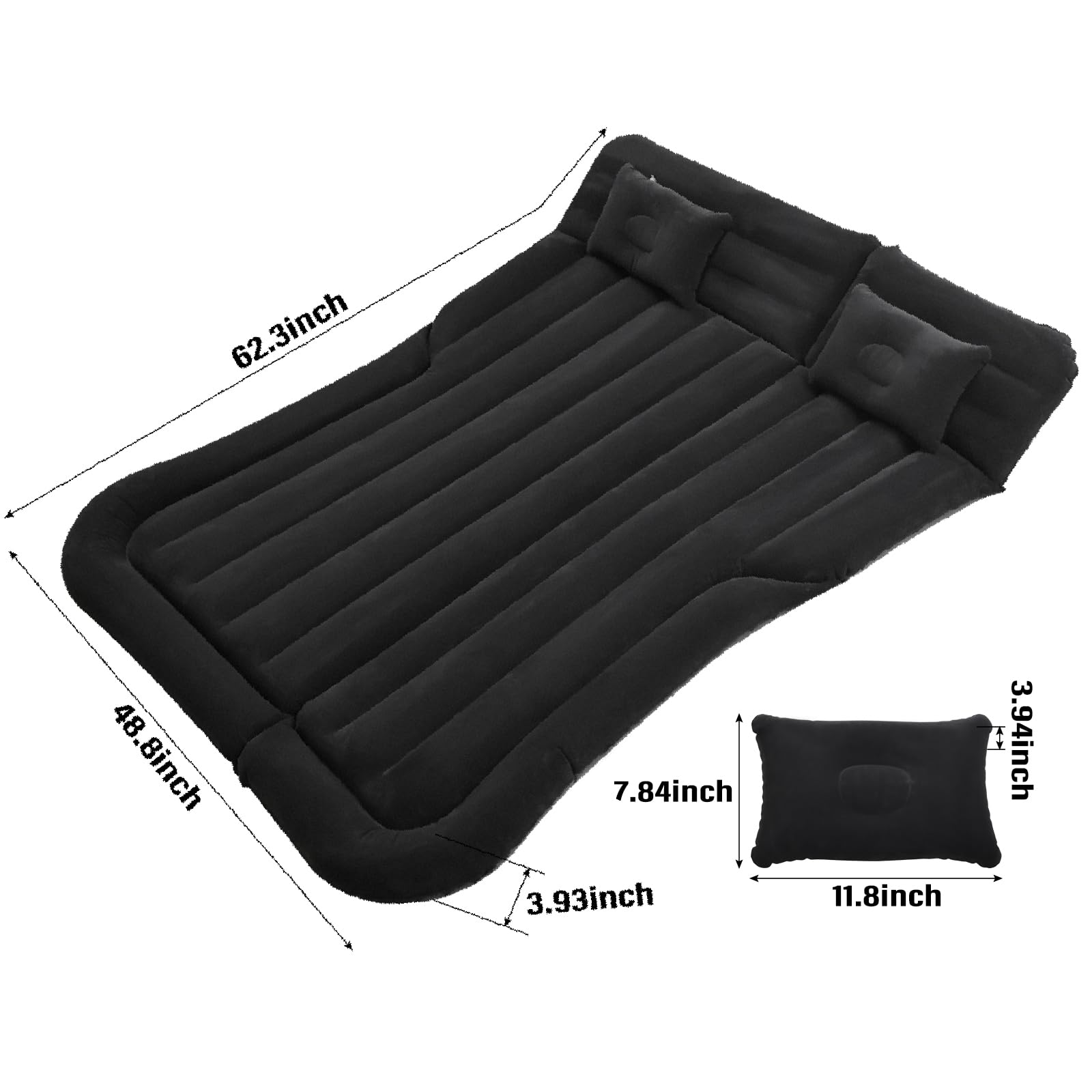 Colchón Inflable Coche NovelBee - Cama Portátil Viajes