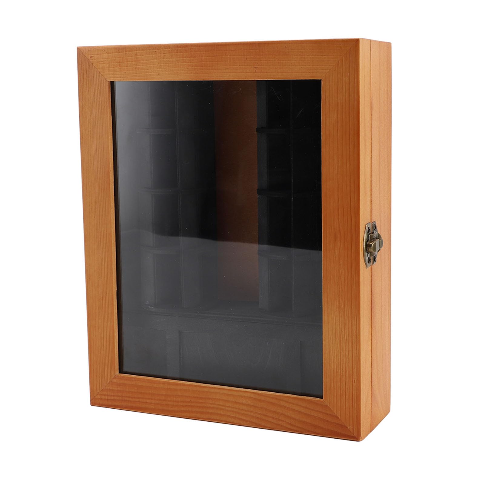 Anniety Bookshelf Ornament, Mini Estantería Hecha de Madera Maciza con Estantes Rotativos para la Decoración de la Sala de Estudio de la Oficina en Casa