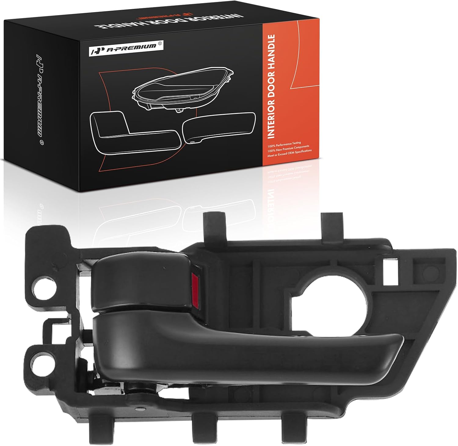 A-Premium Front or Rear Left Driver Side Interior Door Handle Compatible with Kia Forte 2010-2013, Forte Koup 2010-2013, Forte5 2012-2013, Replace# 82610-1M010WK