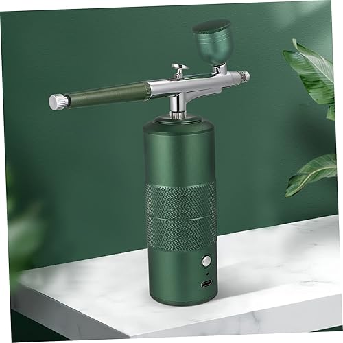 Miniatura 2 de Operitacx 4pcs Spray Mini Nail Kit Portable Airbrush Compressor Mini Compresor De Aire Cake Decorating Kit Usb Airbrush Handheld Airbrush Kit