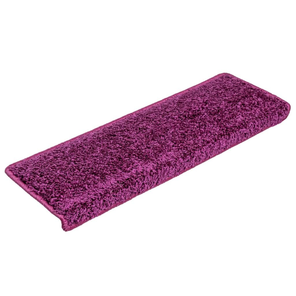 Maty Na Schody 15 Szt. 65x21x4 cm Fioletowe Prostokątne Nakładki PP