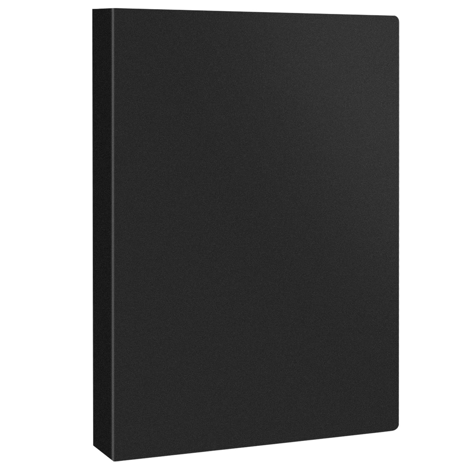 JEFURE A4 Display Folder with Plastic Sleeves, Display Book Folders with 40 Pockets, Presentation Folder, Project Folders for Storing Document and Certificate(1 Book, Black) — image 1