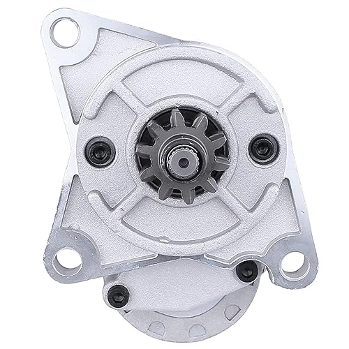 Miniatura 1 de RAREELECTRICAL Arrancador de reducción de engranajes compatible con retroexcavadora Ford 420 455 455C 455D 555 555A 555B 3 CYL Diesel