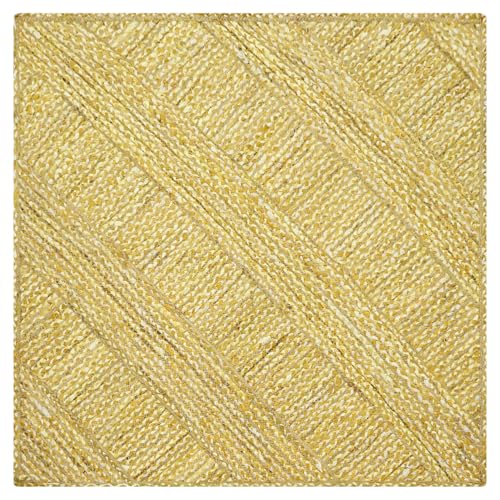 Tapis tissé en jute pour la maison multicolore esprit bohème 1,5x2,4m - 2