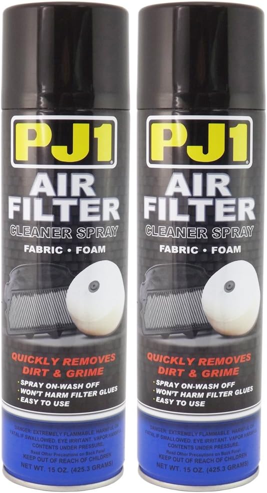 PJ1 15222PK Foam/Gauze Air Filter Cleaner, 30 oz, 2 Pack Automotive