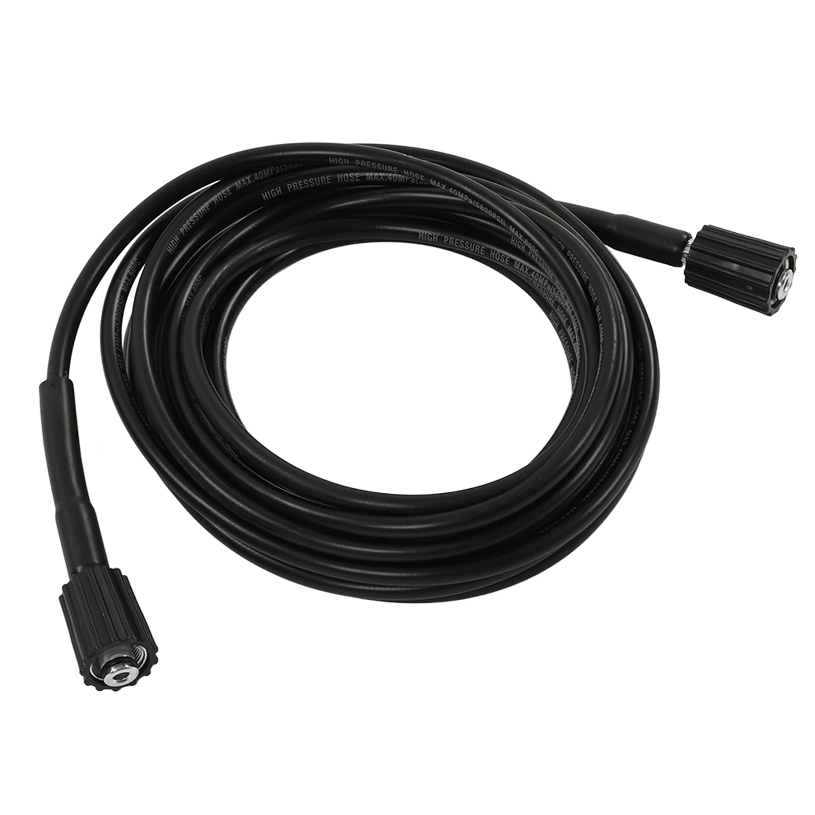 Ejoyous Tubo per Idropulitrice 9m PVC Gomma Attacco Rapido, per Pulizia