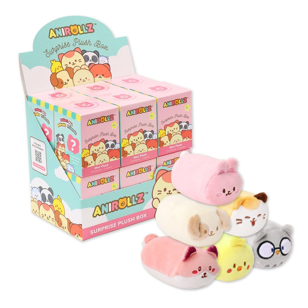 Amazon.com: Anirollz Surprise Plush Box Original Series – 1 Random