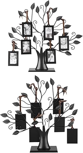 Miniatura 6 de Marcos de fotos familiares, marco de árbol genealógico personalizado, marco de fotos para árbol familiar, árboles para exhibición de fotos