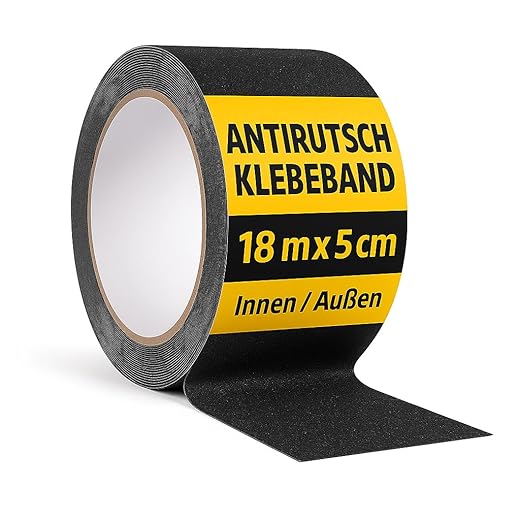 Rutschfeste Klebebänder für Sicherheit innen und außen
