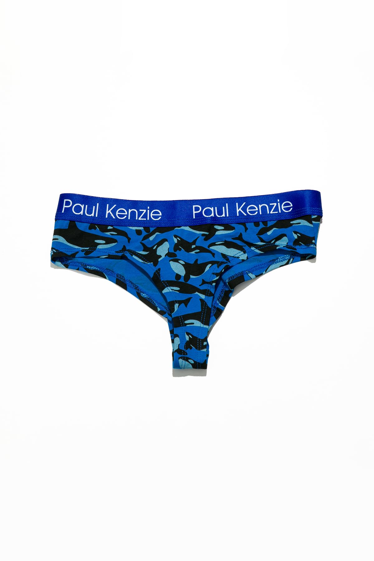 Paul Kenzie Women's Multicolour Eco Characters Cheeky Panties - Oh Whale (Uk, Alpha, Xs, Regular, Regular, )