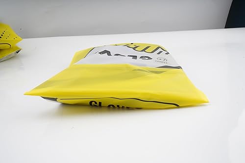 Miniatura 10 de Haiou Guantes de PVC resistentes a los químicos, guantes de goma largos, guantes impermeables largos y guantes impermeables resistentes para