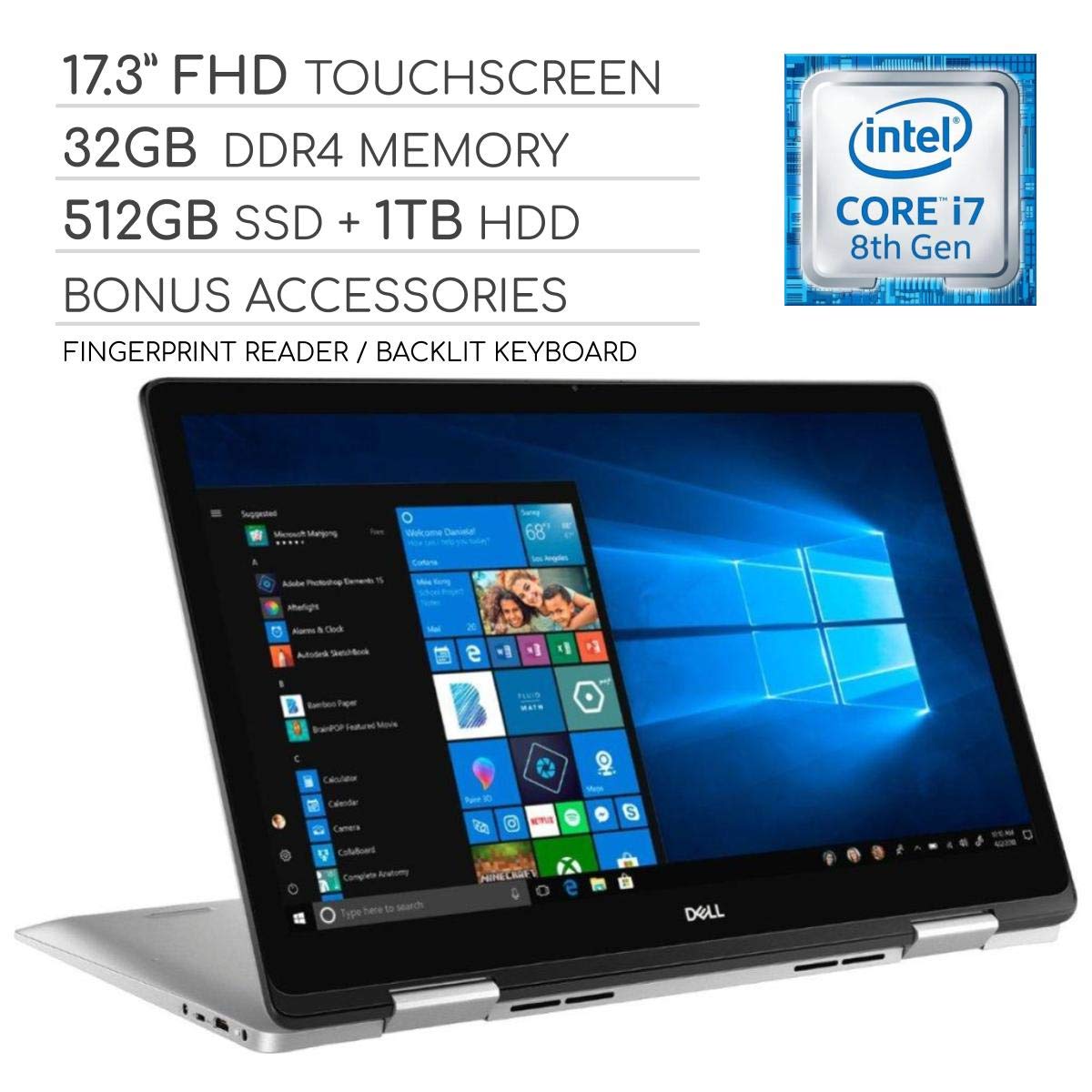 DELL ノート　inspiron 17R core i7 Dell Inspiron 17 7000 Series 2019 2-em-1 17,3