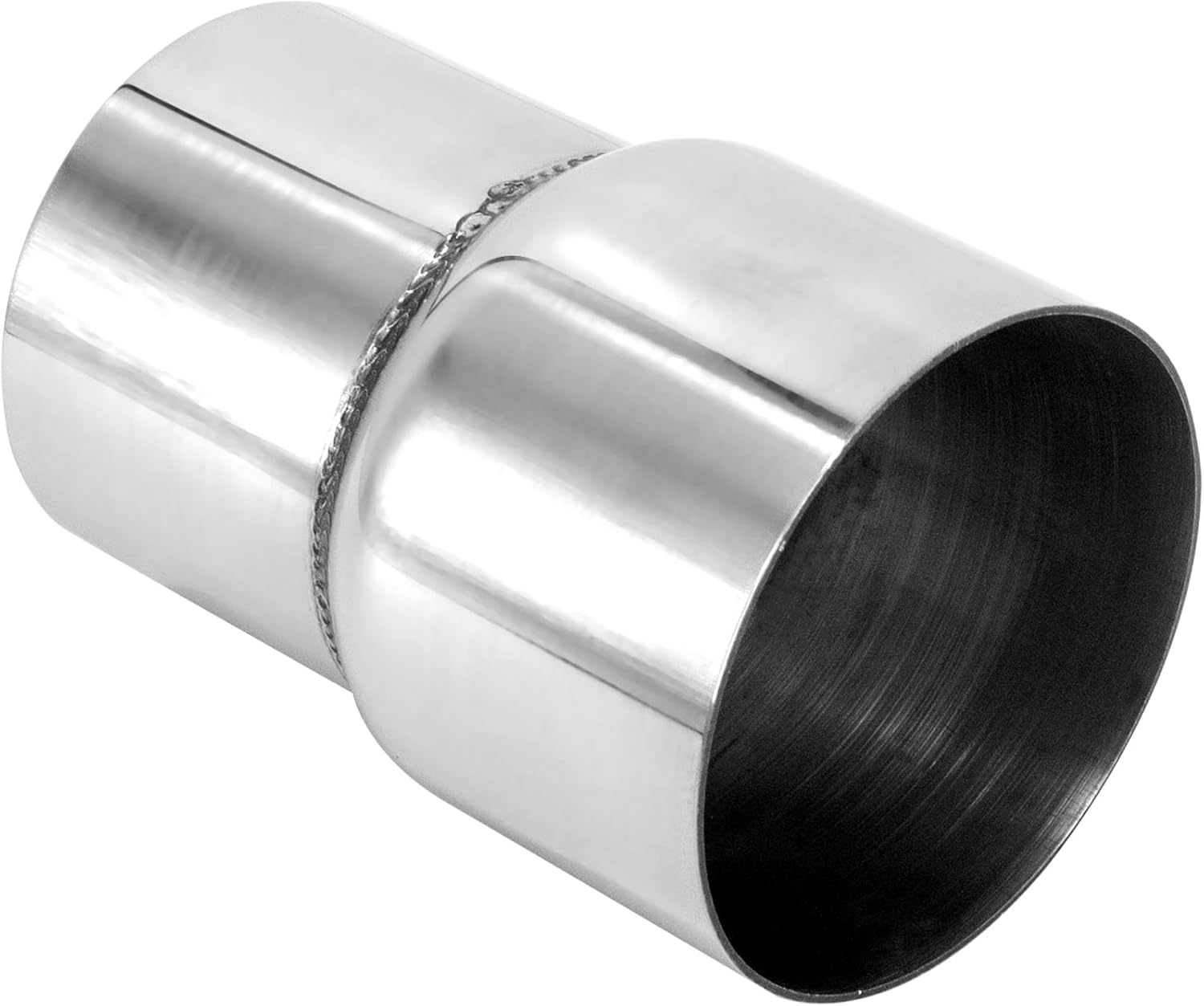 2.5" OD to 2.75" ID Exhaust Pipe Adapter with 2.5"Heavy Duty Exhaust U-Bolt Clamps Saddle Style Muffler U-Bolt Clamp